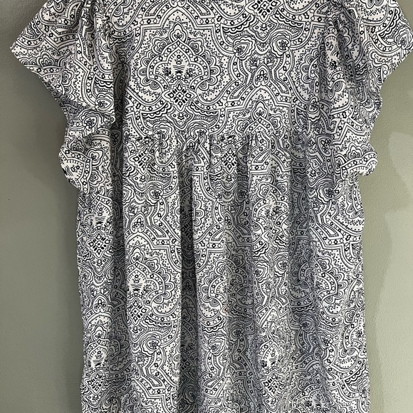 GAP flutter sleeve blouse size small - Picture 6 of 7